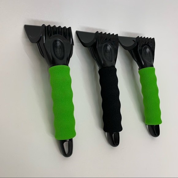 Hoppy Bundle Of 3 Small Ice Scrapers Chipper Combo Grip Handle Gift Winter Nwt - Picture 4 of 9
